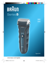 Braun 560, 550, Series 5 Kullanım kılavuzu