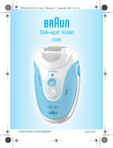Braun 5595,  Silk-épil Xelle Kullanım kılavuzu