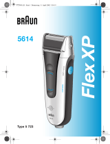 Braun 5614, Flex XP Kullanım kılavuzu