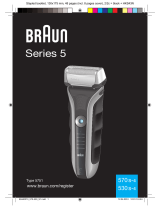 Braun Series 5 570S Kullanım kılavuzu