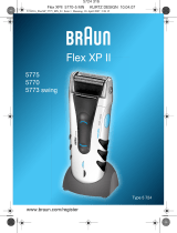 Braun 5775 flex xp ii solo Kullanım kılavuzu