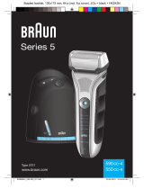 Braun 590cc-4, 550cc-4, Series 5 Kullanım kılavuzu