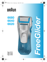 Braun freeglider 6620 Kullanım kılavuzu
