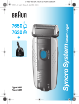 Braun 7650, 7630 Syncro System Smart Logic Kullanım kılavuzu