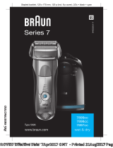 Braun 7899cc, 7898cc, 7897cc, wet & dry, Series 7 Kullanım kılavuzu