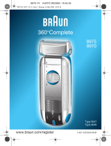 Braun 8970 360 complete solo Kullanım kılavuzu