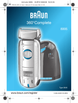 Braun 8995, 360°Complete Kullanım kılavuzu