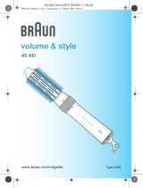 Braun AS400,  volume & style Kullanım kılavuzu