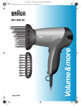 Braun BC1400 V2,  Volume&more Kullanım kılavuzu