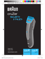 Braun cruZer6 beard&head + headset Kullanım kılavuzu