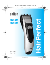 Braun HC50,  HC20 Kullanım kılavuzu