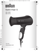 Braun HD510 Kullanım kılavuzu
