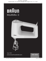 Braun HM3000WH El kitabı