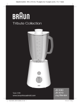 Braun TributeCollection JB 3010 Kullanım kılavuzu