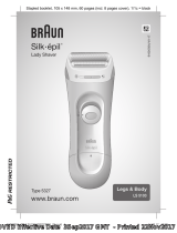 Braun LS5103, Legs & Body, Silk-épil Lady Shaver Kullanım kılavuzu