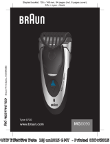 Braun MG 5090 Kullanım kılavuzu