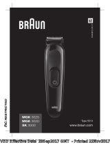 Braun MGK 3025 Kullanım kılavuzu
