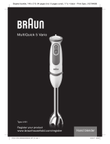 Braun MQ 5000 WH Soup El kitabı