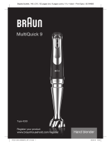Braun MQ 9087X Kullanım kılavuzu
