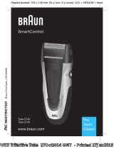 Braun Pro Sport Classic, SmartControl Kullanım kılavuzu