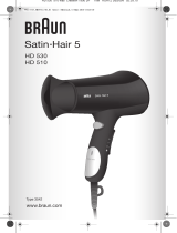 Braun Satin Hair 5 HD 530 El kitabı