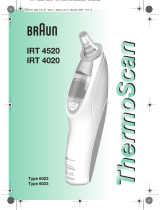 Braun ThermoScan IRT 4020 Kullanım kılavuzu