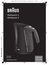 Braun WK500 Kullanım kılavuzu
