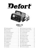 Defort DBC-15 Kullanım kılavuzu