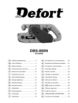 Defort DBS-800N Kullanım kılavuzu