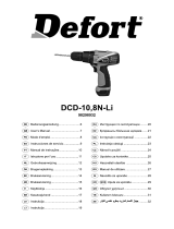 Defort DCD-10.8N-LI El kitabı