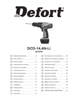Defort DCD-14.4N-Li El kitabı