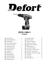 Defort DCD-14N-1 El kitabı