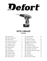 Defort DCD-14Nx2D El kitabı
