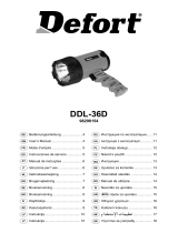 Defort DDL-36D Kullanım kılavuzu