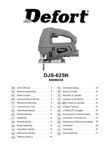 Defort DJS-625N-Q Kullanım kılavuzu