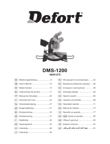 Defort DMS-1200 Kullanım kılavuzu
