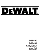 DeWalt D28492(K) El kitabı