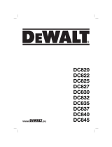 DeWalt DC832 T 10 El kitabı