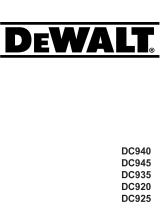 DeWalt DC 920 El kitabı
