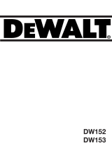 DeWalt DW152 El kitabı