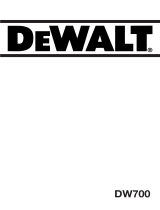 DeWalt DW700 El kitabı