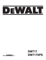 DeWalt DW717XPS T 3 El kitabı