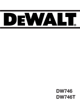 DeWalt DW746X Veri Sayfası