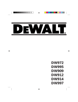 DeWalt DW972 Veri Sayfası