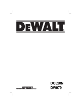 DeWalt DW 979 El kitabı