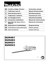 Dolmar Akku-Heckenschere 52 cm 18V (ohne Akku, ohne Ladegerät) DUH523Z El kitabı