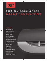 GBC Fusion 3000L A4 Kullanım kılavuzu