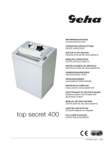 Geha Top Secret 400 S6 Kullanma talimatları