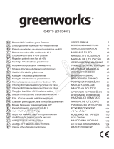 Greenworks G40T5 - 2105407 El kitabı