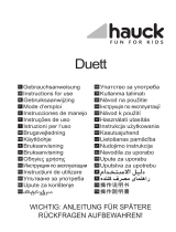 Hauck Duett Kullanma talimatları